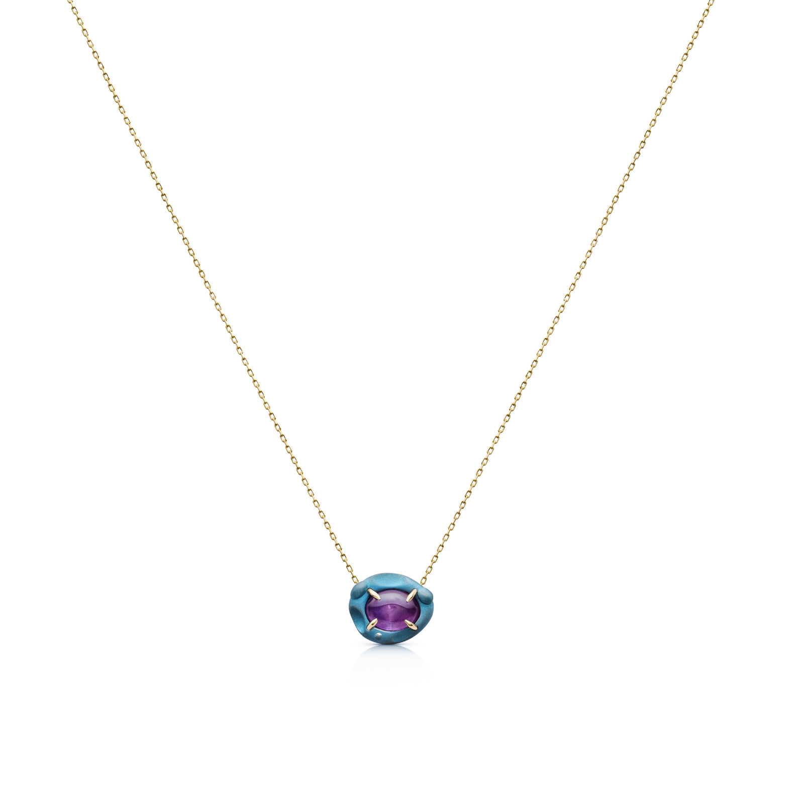 COTTG44089 Radiance Nocturnal Blue Amethyst Pendant - Image 1