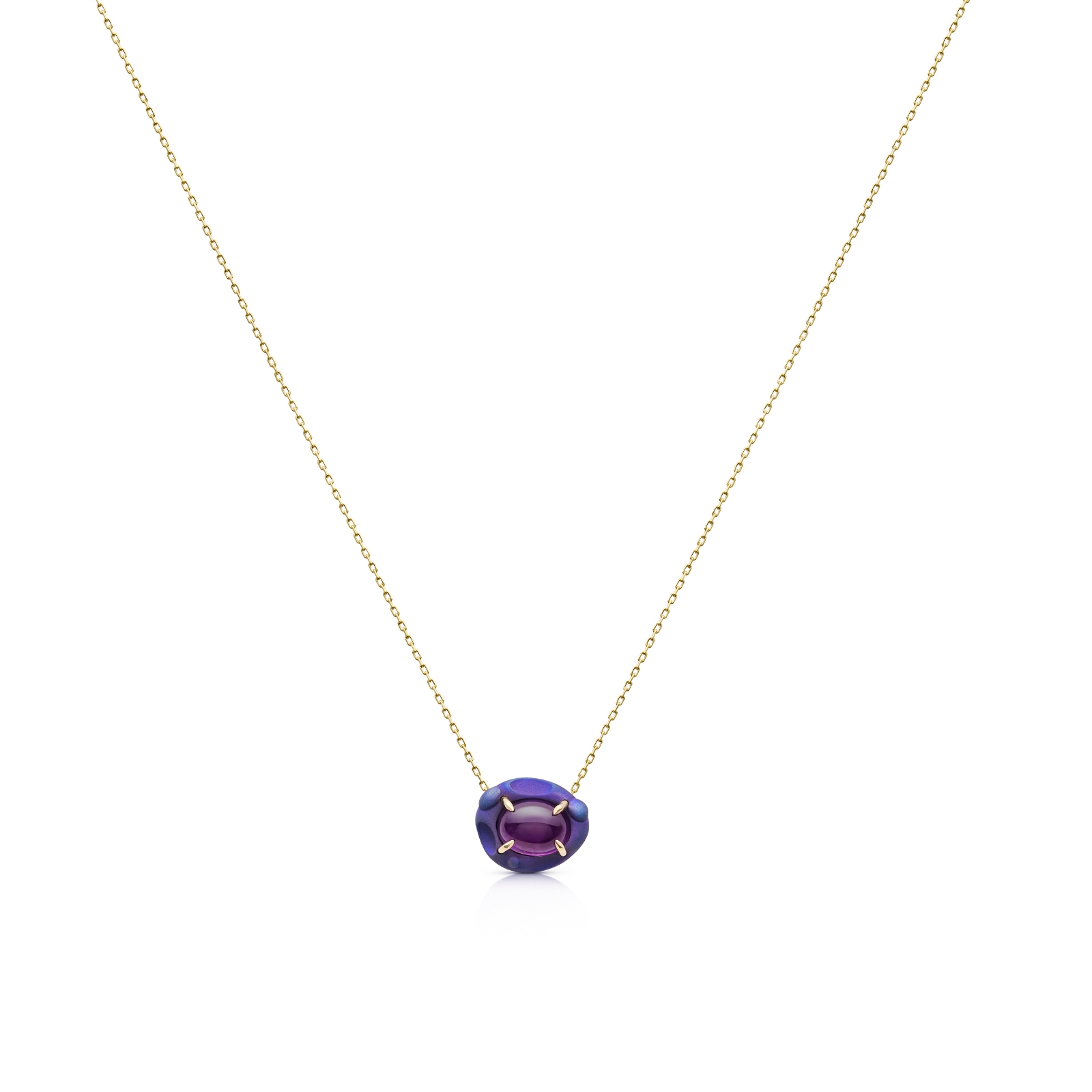 COTTG44096 Radiance Cosmic Purple Amethyst Pendant - Image 1