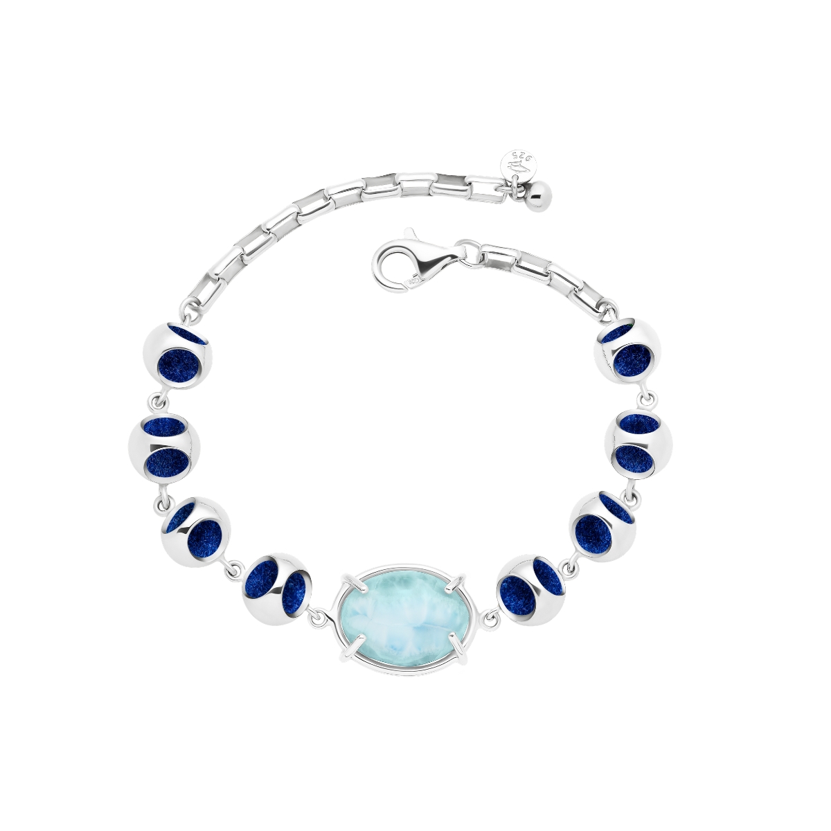 EJ JANNA Infinity Minute Larimar Bracelet - Image 1